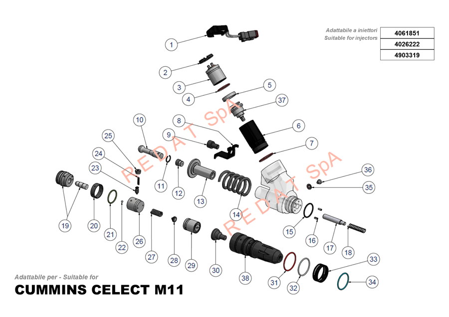 CUMMINS CELECT M11